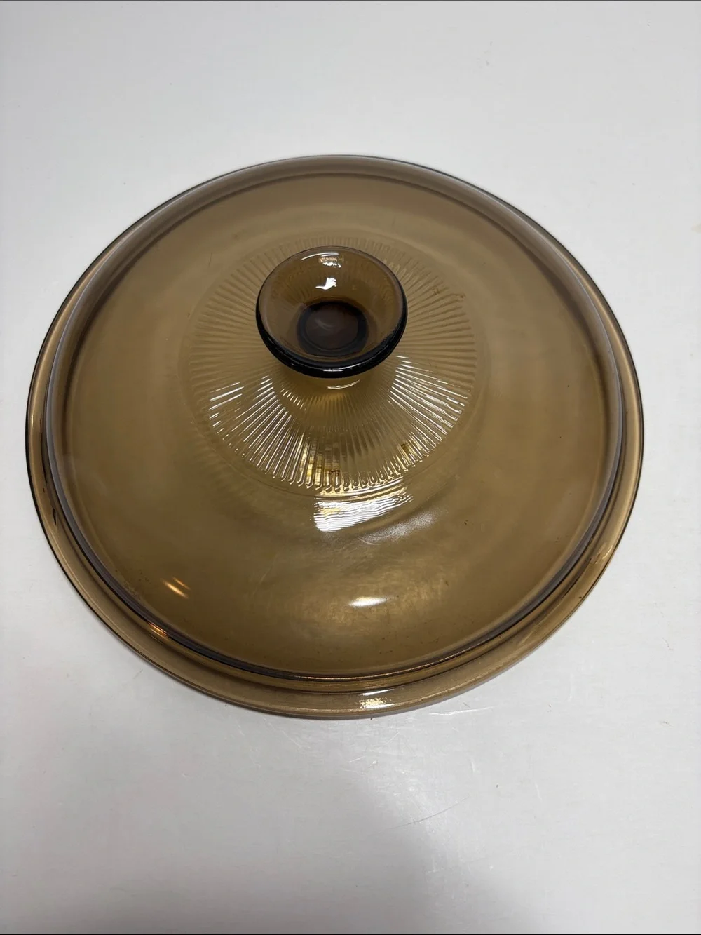 Vision Amber Glass Covered Casserole Dish 2.5qt V-33-B Corning